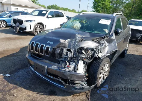 2018 Jeep Cherokee Limited Fwd из США, поврежденный, VIN 1C4PJLDB4JD572921